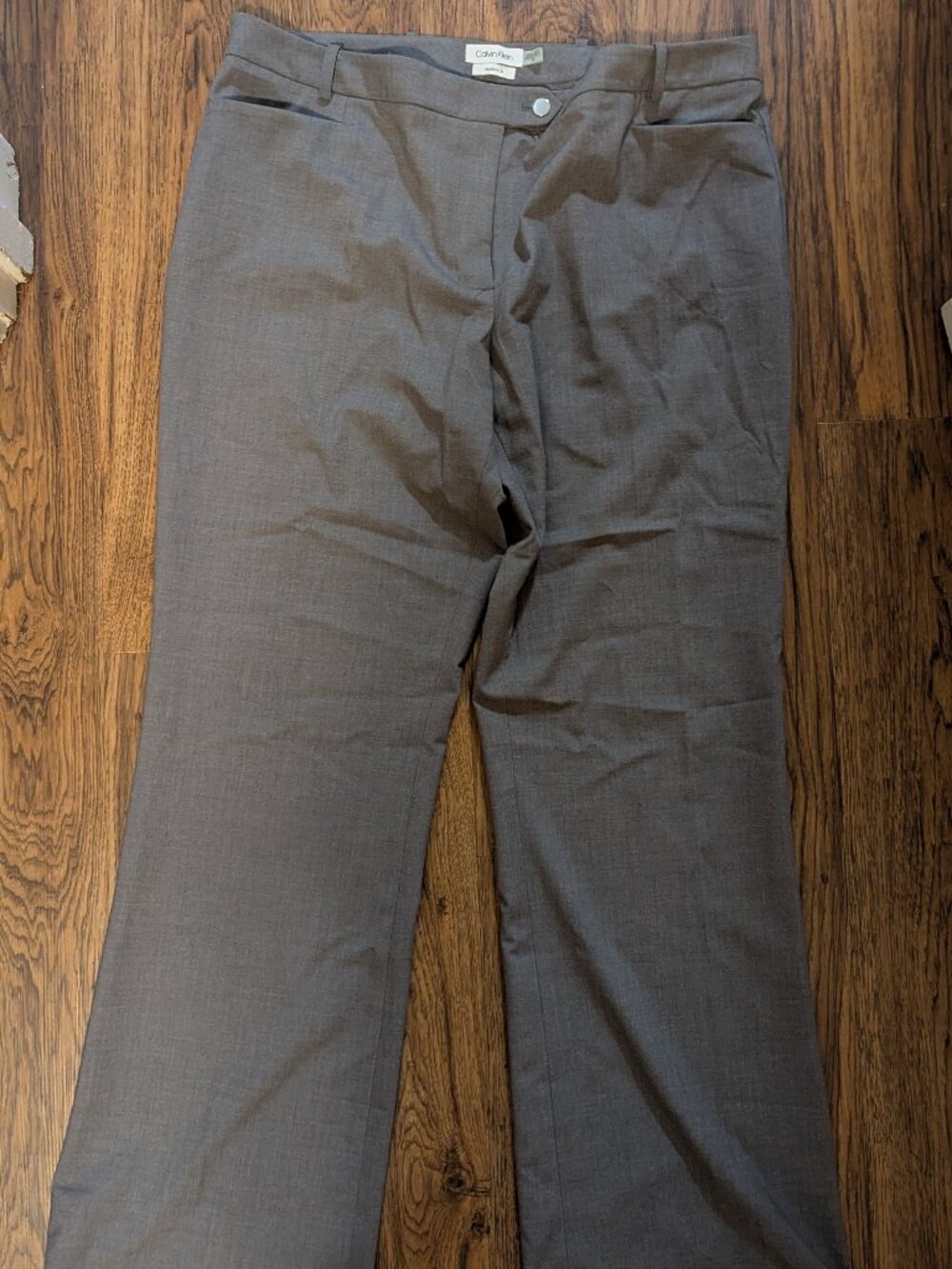 Grey Calvin Klein pants 14